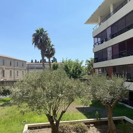 Climatise Avec Terrasse Et Parking Centre Appartamento